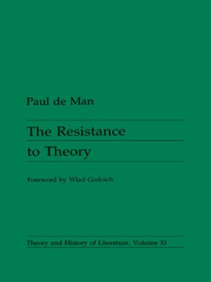 cover image of Resistance to Theory